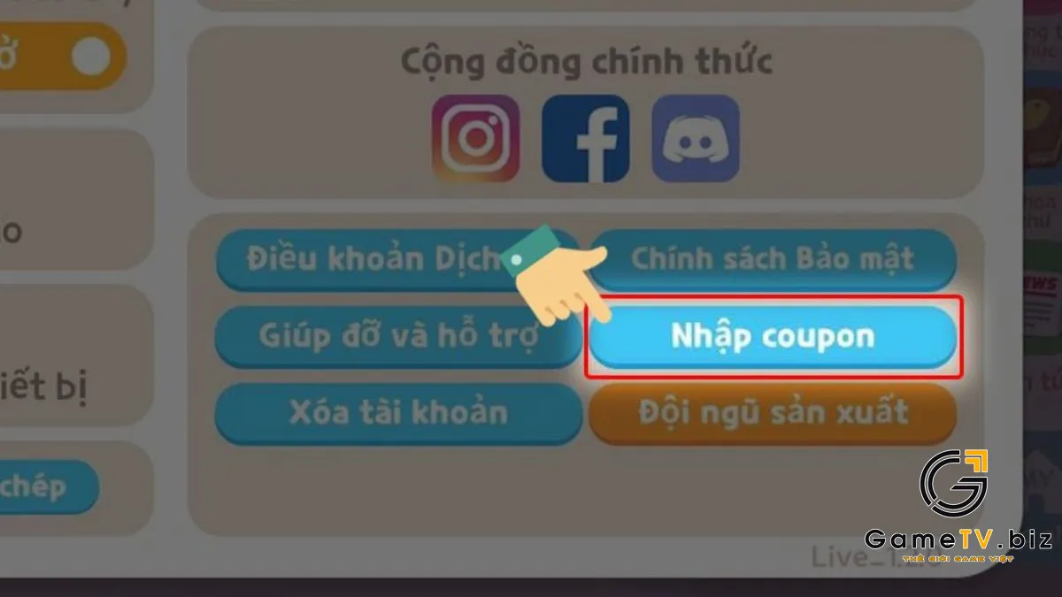 cach nhap giftcode play together android 3
