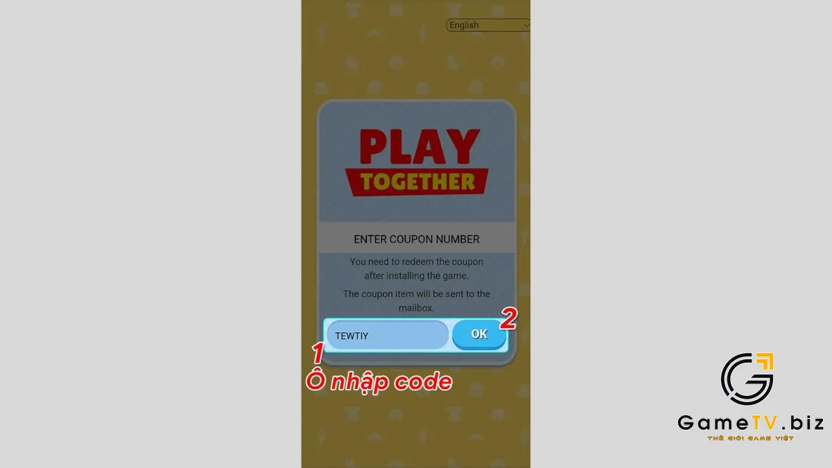 cach nhap giftcode play together ios 1