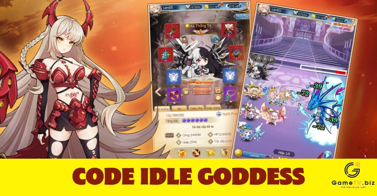Giftcode Idle Goddess mới nhất 2023 - Cách nhập code Idle Goddess hiệu quả nhất