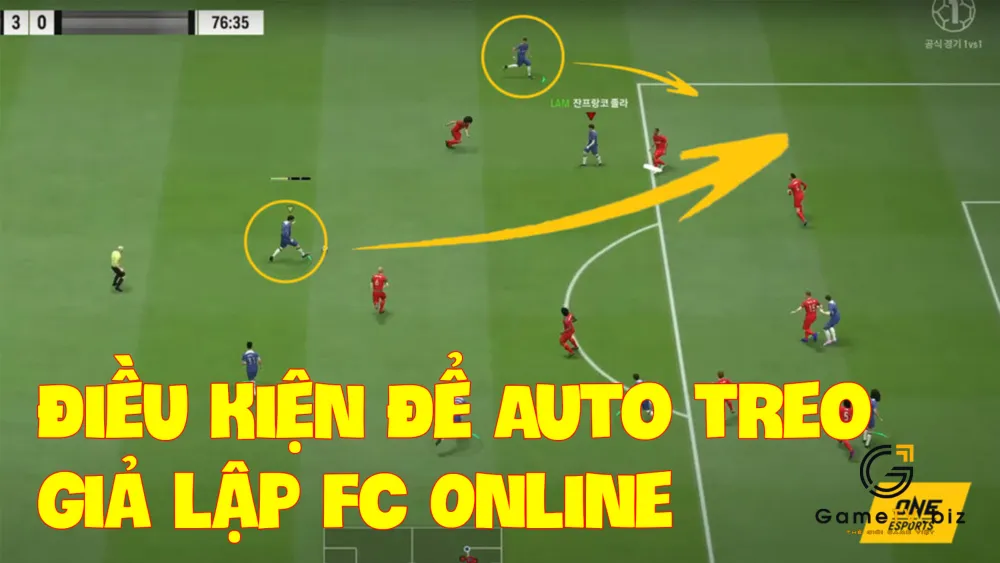 Điều kiện để Auto treo giả lập FC Online