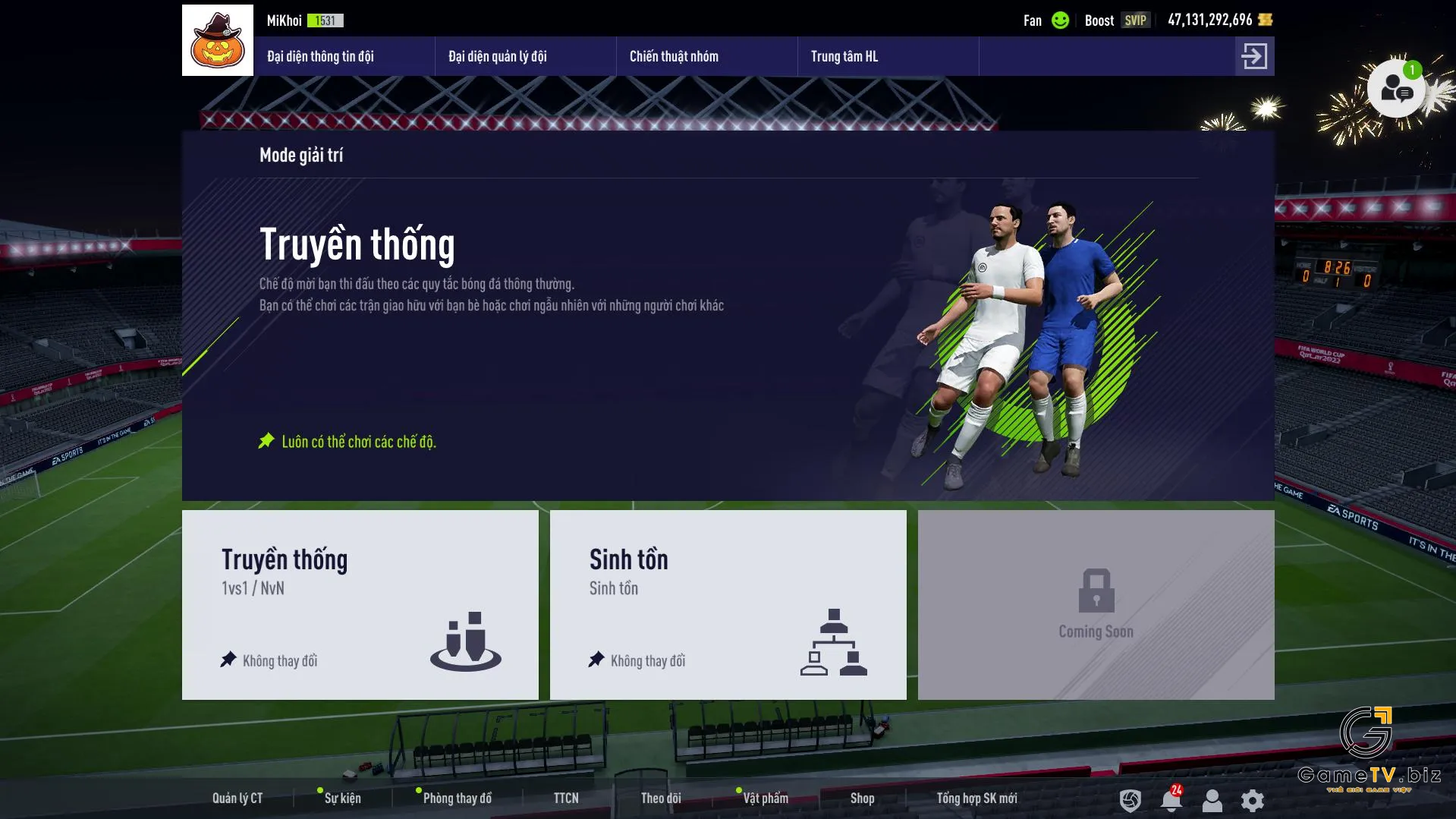 Lợi ích khi đá giao hữu FIFA Online 4 với bạn bè
