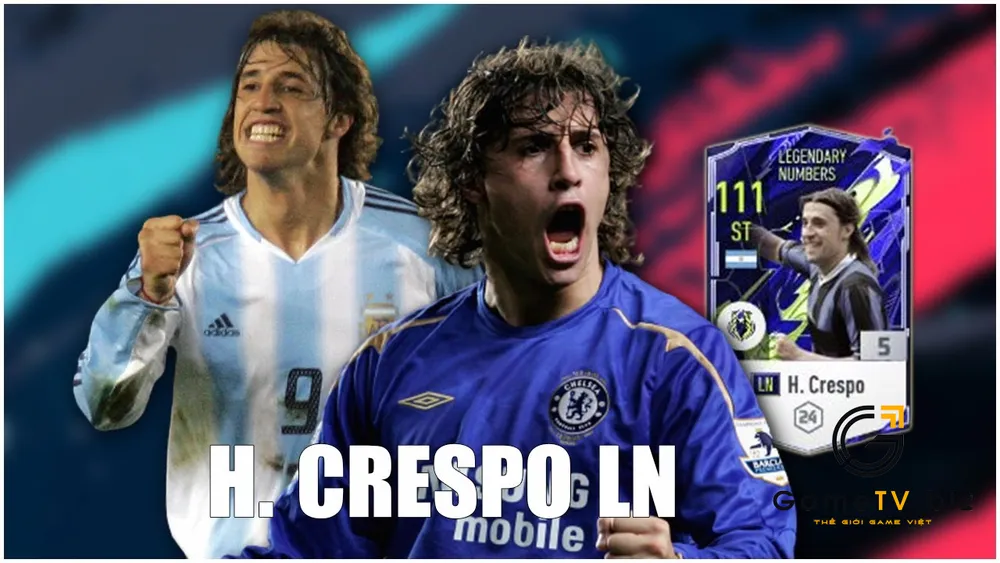Tiền đạo trâu bò của Team Color Chelsea: Crespo FO4