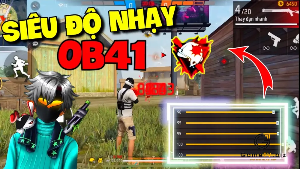 Hướng dẫn cách điều chỉnh độ nhạy Free Fire